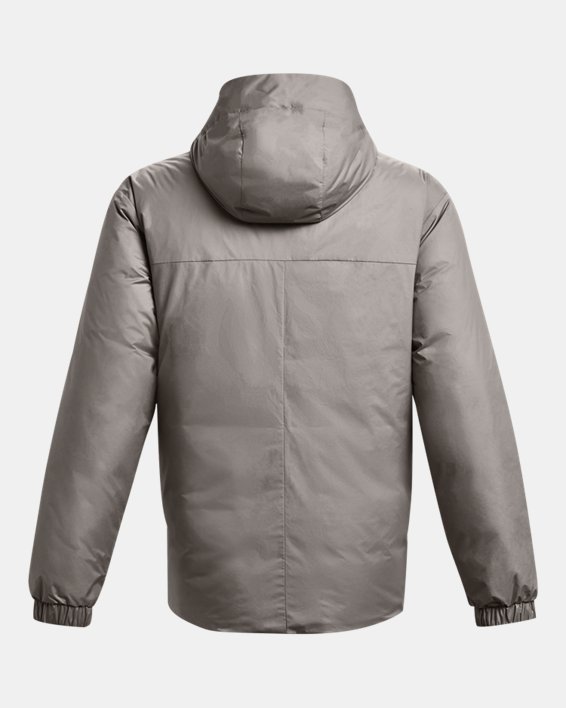남성 ColdGear® Infrared 라이트웨이트 다운 재킷 in Gray image number 11